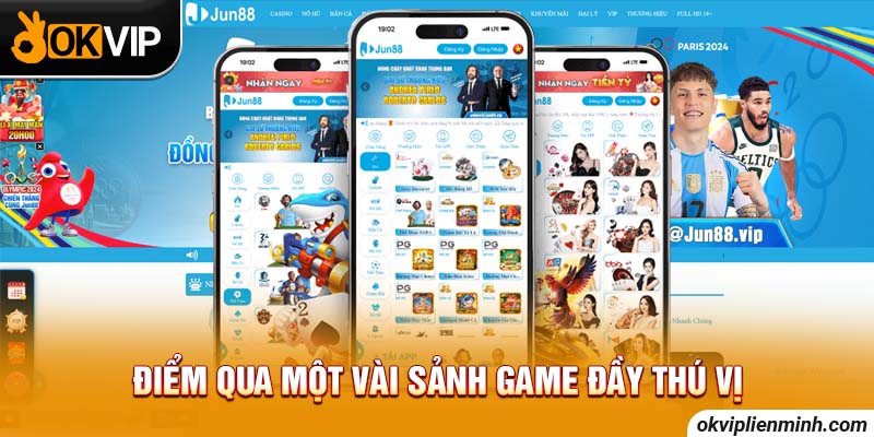 Điểm qua một vài sảnh game đầy thú vị