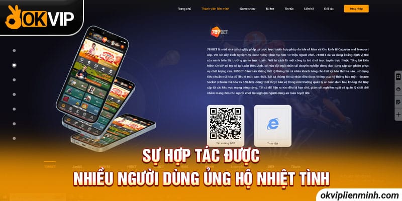 Sự hợp tác được nhiều người dùng ủng hộ nhiệt tình